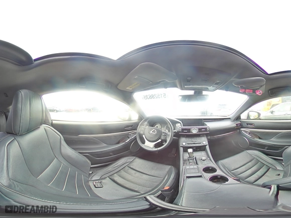 2015 Lexus RC 350 with VIN JTHHE5BC5F5002359, listed as a Copart auction lot 51528635 with 104,529 mi miles and Salvage Title. Bid and sale history available at carsss.com. Image 14.