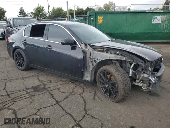 2008 Infiniti G35 with VIN JNKBV61EX8M221101, listed as a Copart auction lot 66737184 with Not Provided miles and Salvage Title. Bid and sale history available at DreamBid. Image 4.