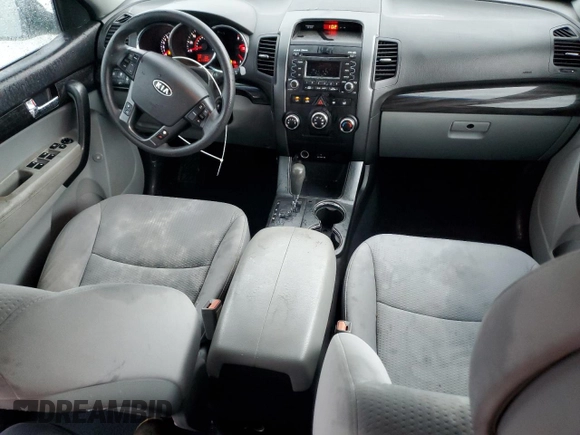2011 Kia Sorento LX with VIN 5XYKTDA23BG046183, listed as a Copart auction lot 51247195 with 114,497 mi miles and Salvage Title. Bid and sale history available at carsss.com. Image 8.
