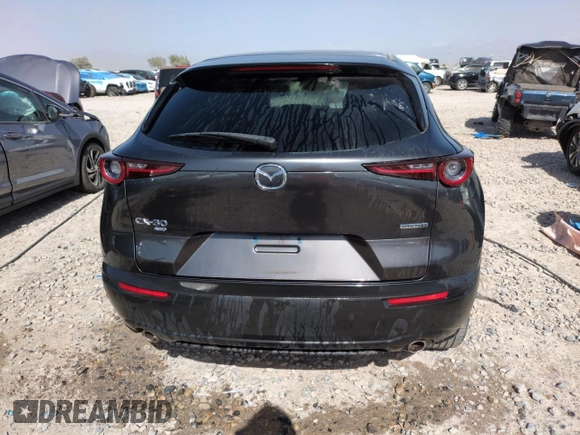 2021 Mazda CX-30 Preferred z VIN 3MVDMBCLXMM214017, wystawiony jako Copart lot #56072575 z przebiegiem 37 381 mil mil oraz Szkoda całkowita • Salvage title. Historia ofert i sprzedaży dostępna na DreamBid. Obrazek 6.