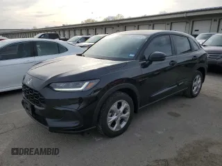2023 Honda HR-V LX with VIN 3CZRZ1H3XPM739380, listed as a Copart auction lot 53669145 with 37,350 mi miles and Salvage title. Bid and sale history available at DreamBid. Image 1.