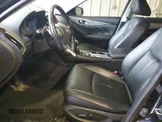 2014 Infiniti Q50 Premium with VIN JN1BV7AR5EM702785, listed as a Copart auction lot 53533525 with 98,054 mi miles and Salvage Title. Bid and sale history available at carsss.com. Image 7.