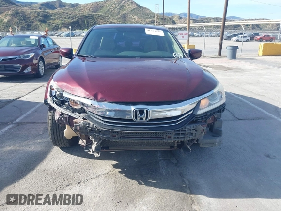 2017 Honda Accord Sedan LX with VIN 1HGCR2F38HA155306, listed as a IAAI auction lot 41861579 with 162,464 mi miles. Bid and sale history available at carsss.com. Image 6.