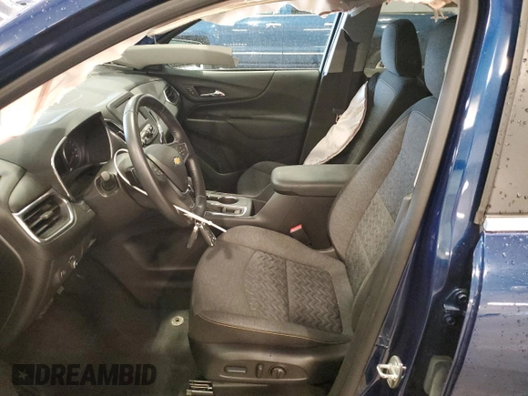 2022 Chevrolet Equinox LT with VIN 3GNAXUEV6NL189394, listed as a Copart auction lot 60070455 with 25,039 mi miles and Salvage title. Bid and sale history available at DreamBid. Image 7.