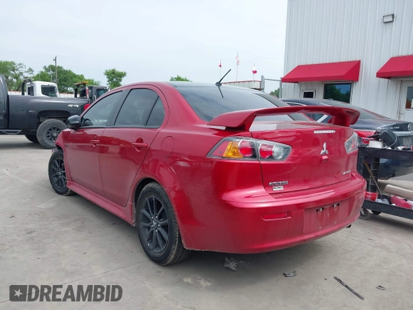 2017 Mitsubishi Lancer ES with VIN JA32U2FU6HU011946, listed as a IAAI auction lot 41918643 with 63,544 mi miles. Bid and sale history available at carsss.com. Image 3.