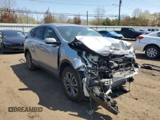 2020 Honda CR-V EX with VIN 2HKRW2H57LH650193, listed as a Copart auction lot 54216335 with 40,823 mi miles and Salvage Title. Bid and sale history available at DreamBid. Image 4.