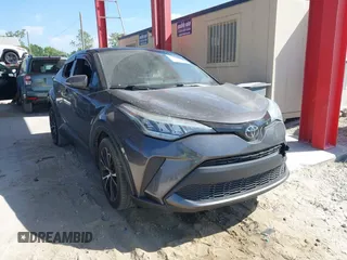 2021 Toyota C-HR LE with VIN NMTKHMBX4MR120064, listed as a IAAI auction lot 41912166 with 61,402 mi miles and . Bid and sale history available at DreamBid. Image 1.