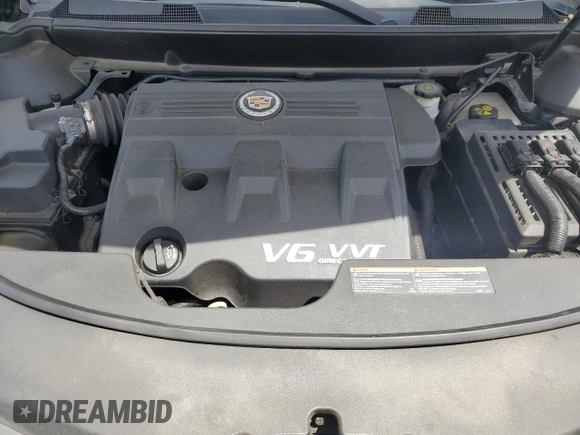 2012 Cadillac SRX Performance Collection with VIN 3GYFNEE38CS504038, listed as a Copart auction lot 58381175 with Not provided miles and Salvage title. Bid and sale history available at DreamBid. Image 11.