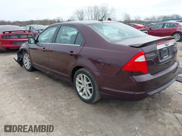 2012 Ford Fusion SEL with VIN 3FAHP0JA6CR330533, listed as a IAAI auction lot 41977691 with 119,601 mi miles and . Bid and sale history available at carsss.com. Image 3.