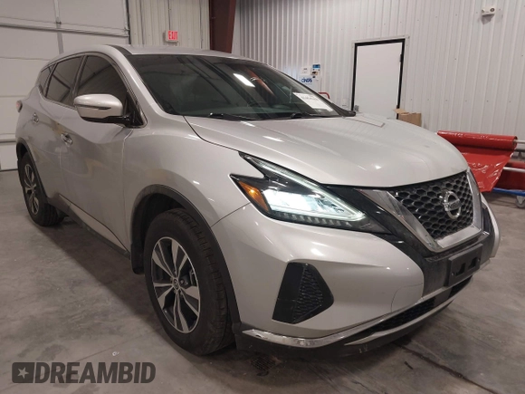 2019 Nissan Murano SL with VIN 5N1AZ2MS2KN111958, listed as a IAAI auction lot 41454236 with 55,692 mi miles and . Bid and sale history available at DreamBid. Image 1.