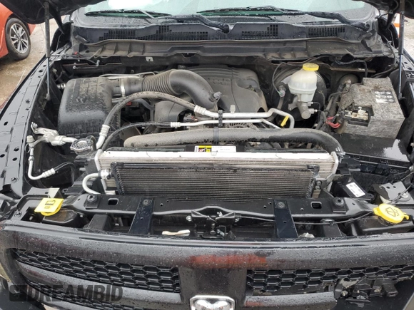 2017 Ram 1500 Express with VIN 1C6RR7KT5HS846449, listed as a Copart auction lot 55813295 with 77,539 mi miles and Salvage title. Bid and sale history available at DreamBid. Image 11.