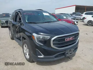 2019 GMC Terrain SLE with VIN 3GKALMEV4KL107456, listed as a IAAI auction lot 41938081 with 81,430 mi miles. Bid and sale history available at carsss.com. Image 1.