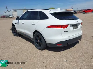 2018 Jaguar F-Pace 25t Premium with VIN SADCJ2FX5JA264874, listed as a IAAI auction lot 42029821 with 99,705 mi miles and . Bid and sale history available at DreamBid. Image 3.