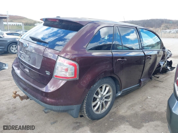 2010 Ford Edge SEL with VIN 2FMDK4JC3ABA11436, listed as a IAAI auction lot 41845809 with 185,367 mi miles. Bid and sale history available at carsss.com. Image 4.