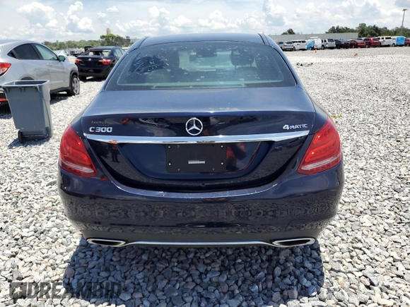2015 Mercedes-Benz C 300 Luxury with VIN 55SWF4KB5FU034698, listed as a Copart auction lot 64422385 with 161,007 mi miles and Clean title. Bid and sale history available at DreamBid. Image 6.