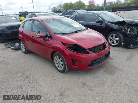 2013 Ford Fiesta SE with VIN 3FADP4EJXDM152463, listed as a IAAI auction lot 42122969 with 66,952 mi miles and . Bid and sale history available at DreamBid. Image 1.
