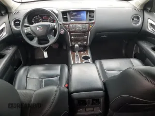 2016 Nissan Pathfinder Platinum with VIN 5N1AR2MM9GC640344, listed as a Copart auction lot 57403895 with 119,436 mi miles and Clean title. Bid and sale history available at DreamBid. Image 8.