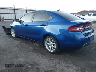 2013 Dodge Dart SXT with VIN 1C3CDFBA0DD309691, listed as a IAAI auction lot 41066024 with 124,852 mi miles. Bid and sale history available at carsss.com. Image 3.