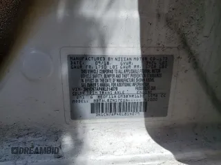 2019 Nissan Versa SV с VIN 3N1CN7AP4KL814079, выставлен на аукционе Copart как лот 57223815 с пробегом Не указан миль и Чистый • Clean title. История ставок и продаж доступна на DreamBid. Изображение 12.