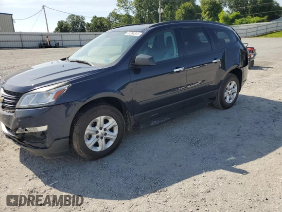 2017 Chevrolet Traverse LS with VIN 1GNKRFKD3HJ239637, listed as a Copart auction lot 61364815 with 118,481 mi miles and Salvage title. Bid and sale history available at DreamBid. Image 1.