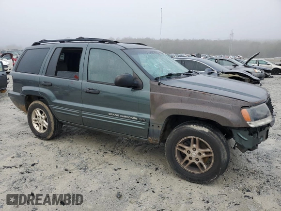 2004 Jeep Grand Cherokee with VIN 1J8GX48S24C186841, listed as a Copart auction lot 44897935 with Not provided miles and Salvage title. Bid and sale history available at DreamBid. Image 4.