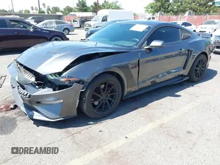 2019 Ford Mustang EcoBoost with VIN 1FA6P8TH5K5181274, listed as a IAAI auction lot 42719275 with 91,605 mi miles and . Bid and sale history available at DreamBid. Image 19.
