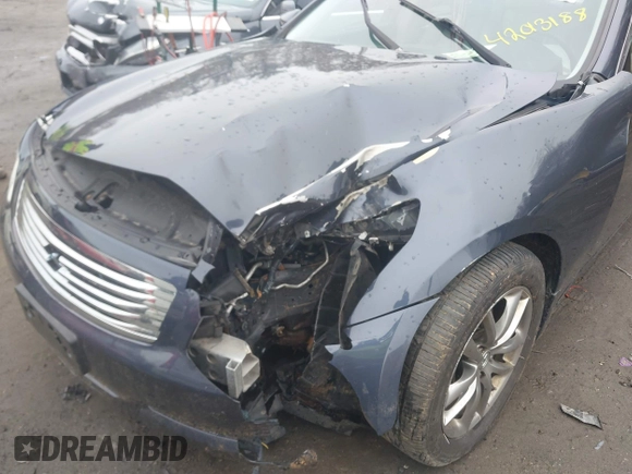 2009 Infiniti G37 x with VIN JNKCV61F39M358458, listed as a IAAI auction lot 42013188 with 95,765 mi miles and . Bid and sale history available at DreamBid. Image 6.