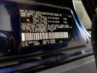 2025 Toyota RAV4 XLE Premium with VIN 2T3A1RFV3SW520863, listed as a Copart auction lot 55786675 with 13,069 mi miles and Salvage title. Bid and sale history available at DreamBid. Image 13.