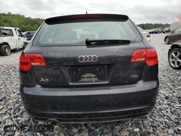 2013 Audi A3 Premium Plus with VIN WAUKJAFM3DA032881, listed as a Copart auction lot 57290084 with 69,685 mi miles and Salvage title. Bid and sale history available at DreamBid. Image 6.