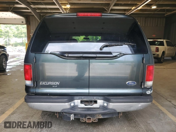 2000 Ford Excursion XLT с VIN 1FMNU41S6YEA00533, выставлен на аукционе Copart как лот 60272655 с пробегом 197 541 миль миль и Чистый • Clean title. История ставок и продаж доступна на DreamBid. Изображение 6.