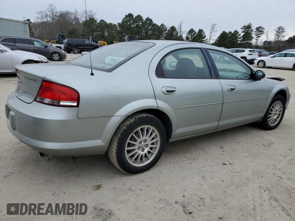2005 Chrysler Sebring Touring with VIN 1C3EL56R65N622875, listed as a Copart auction lot 41387775 with 61,253 mi miles and Salvage title. Bid and sale history available at DreamBid. Image 3.