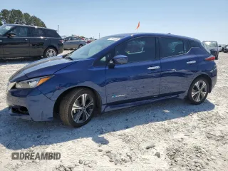 2018 Nissan LEAF S with VIN 1N4AZ1CP4JC304804, listed as a Copart auction lot 51941615 with 65,312 mi miles and Salvage Title. Bid and sale history available at DreamBid. Image 1.