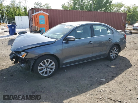 2013 Volkswagen Jetta SE with VIN 3VWDX7AJ1DM357085, listed as a Copart auction lot 55045725 with 156,513 mi miles and Salvage title. Bid and sale history available at DreamBid. Image 1.