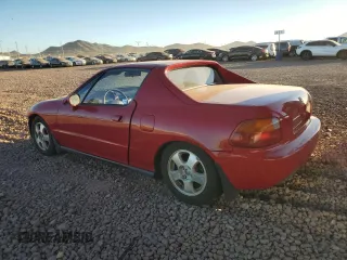 1993 Honda del Sol Si with VIN JHMEH626XPS004119, listed as a Copart auction lot 77598064 with 157,211 mi miles and Salvage Title. Bid and sale history available at carsss.com. Image 2.