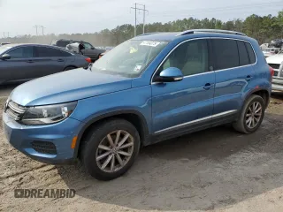 2017 Volkswagen Tiguan Wolfsburg Edition z VIN WVGRV7AX0HK020371, wystawiony jako Copart lot #47184075 z przebiegiem Nie podano mil oraz Szkoda całkowita • Salvage title. Historia ofert i sprzedaży dostępna na DreamBid. Obrazek 1.