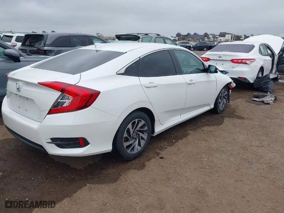 2018 Honda Civic Sedan EX with VIN 19XFC2F70JE207983, listed as a IAAI auction lot 41872006 with 30,274 mi miles. Bid and sale history available at carsss.com. Image 4.