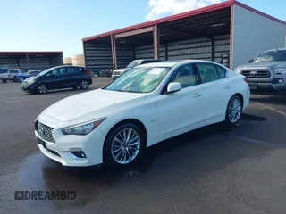 2020 Infiniti Q50 Luxe with VIN JN1EV7AP4LM206367, listed as a IAAI auction lot 41069262 with 54,245 mi miles and . Bid and sale history available at DreamBid. Image 17.