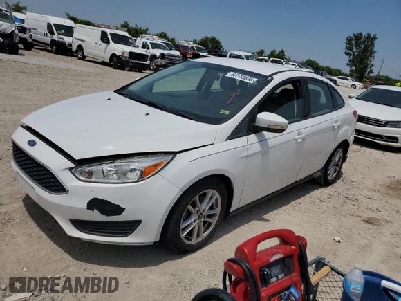 2016 Ford Focus SE with VIN 1FADP3F25GL404899, listed as a Copart auction lot 60785635 with Not provided miles and Clean title. Bid and sale history available at DreamBid. Image 1.