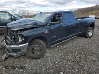 2019 Ram 3500 Tradesman with VIN 3C63RRGL8KG648389, listed as a Copart auction lot 77823624 with 46,853 mi miles and Salvage Title. Bid and sale history available at carsss.com. Image 1.
