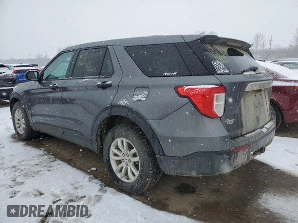 2021 Ford Explorer with VIN 1FMSK8BH0MGA71485, listed as a Copart auction lot 44632955 with 132,040 mi miles and Salvage Title. Bid and sale history available at carsss.com. Image 2.