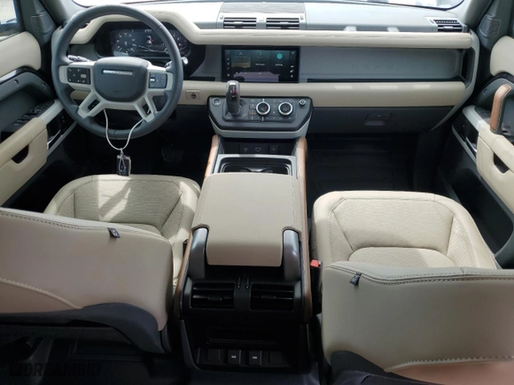 2023 Land Rover Defender S with VIN SALEJ7EX9P2241869, listed as a Copart auction lot 76681134 with 13,883 mi miles and Non Repairable. Bid and sale history available at carsss.com. Image 8.
