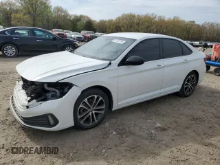 2022 Volkswagen Jetta Sport with VIN 3VWBM7BUXNM032607, listed as a Copart auction lot 51173775 with 49,214 mi miles and Salvage title. Bid and sale history available at DreamBid. Image 1.