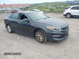 2017 Kia Optima EX z VIN 5XXGU4L31HG159779, wystawiony jako IAAI lot #42175355 z przebiegiem 65 665 mil mil oraz . Historia ofert i sprzedaży dostępna na DreamBid. Obrazek 1.