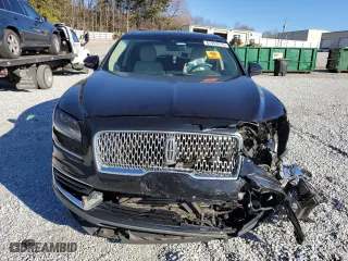 2020 Lincoln Nautilus Reserve with VIN 2LMPJ6K9XLBL10475, listed as a Copart auction lot 87953415 with 59,888 mi miles and Salvage Title. Bid and sale history available at carsss.com. Image 5.