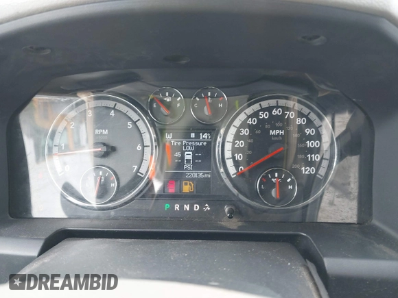 2010 Dodge Ram 2500 ST with VIN 3D7TT2CT6AG145603, listed as a IAAI auction lot 41627159 with 220,135 mi miles. Bid and sale history available at carsss.com. Image 7.