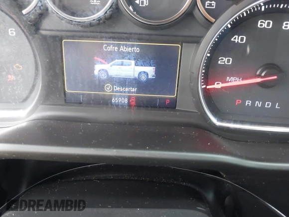 2020 Chevrolet Silverado 1500 LT with VIN 3GCPWCED8LG123815, listed as a IAAI auction lot 41880381 with 65,908 mi miles. Bid and sale history available at carsss.com. Image 15.