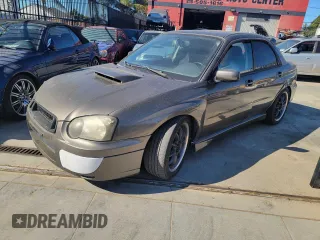 2004 Subaru Impreza Sedan (Natl) WRX with VIN JF1GD29624G518412, listed as a Copart auction lot 83240934 with 112,277 mi miles and Salvage Title. Bid and sale history available at carsss.com. Image 2.