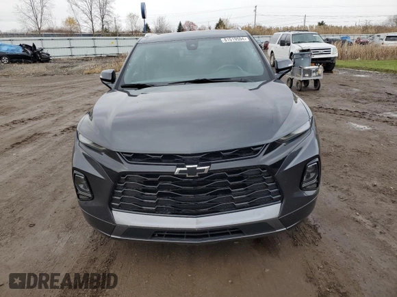 2022 Chevrolet Blazer Premier z VIN 3GNKBFRS7NS136546, wystawiony jako Copart lot #81519594 z przebiegiem 34 151 mil mil oraz Szkoda całkowita • Salvage title. Historia ofert i sprzedaży dostępna na DreamBid. Obrazek 5.