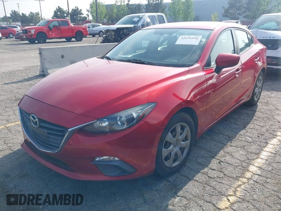 2015 Mazda 3 i Sport with VIN 3MZBM1U73FM156613, listed as a IAAI auction lot 42036090 with 104,296 mi miles and . Bid and sale history available at carsss.com. Image 17.