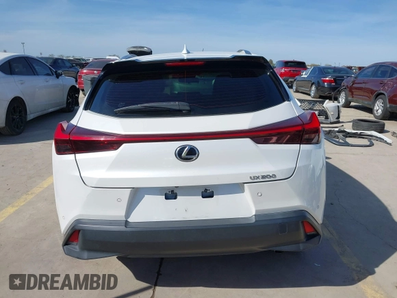 2021 Lexus UX with VIN JTHX3JBH5M2034944, listed as a IAAI auction lot 41068335 with 53,522 mi miles. Bid and sale history available at carsss.com. Image 16.